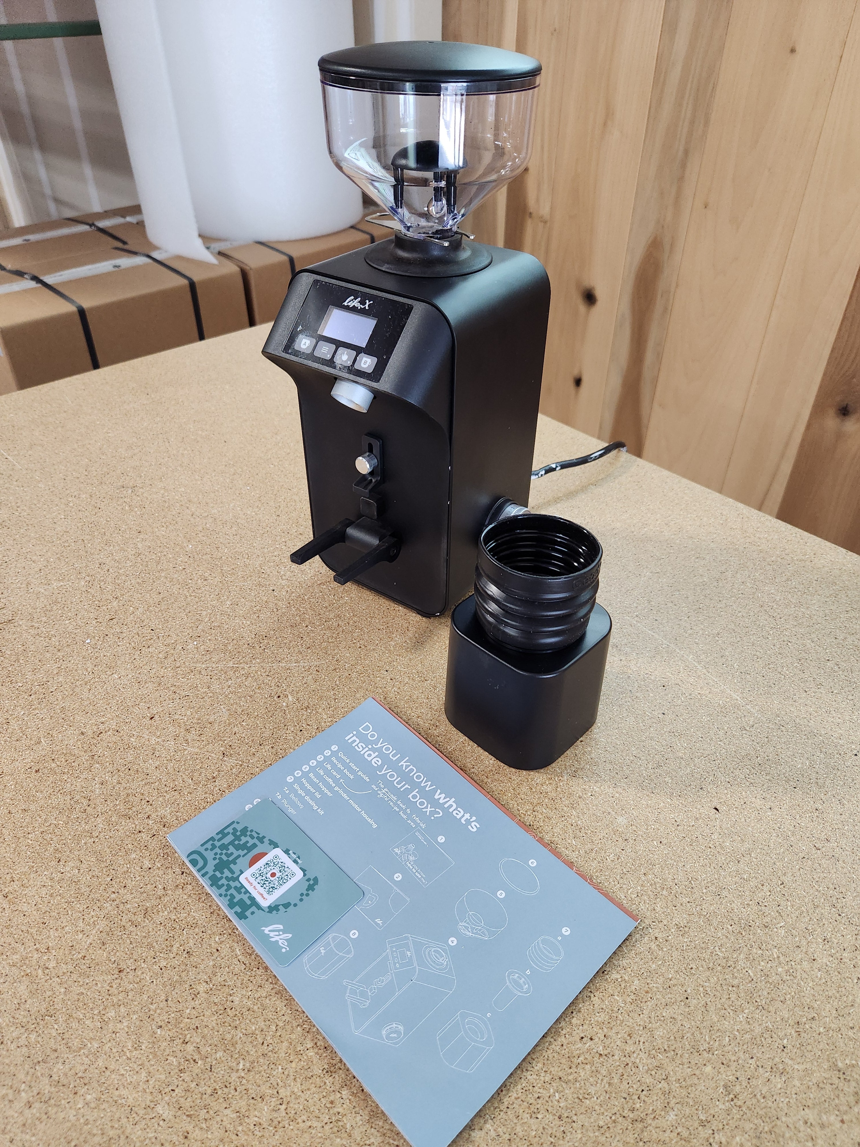 Ceado Life Grinder in Black DEMO DHF112005