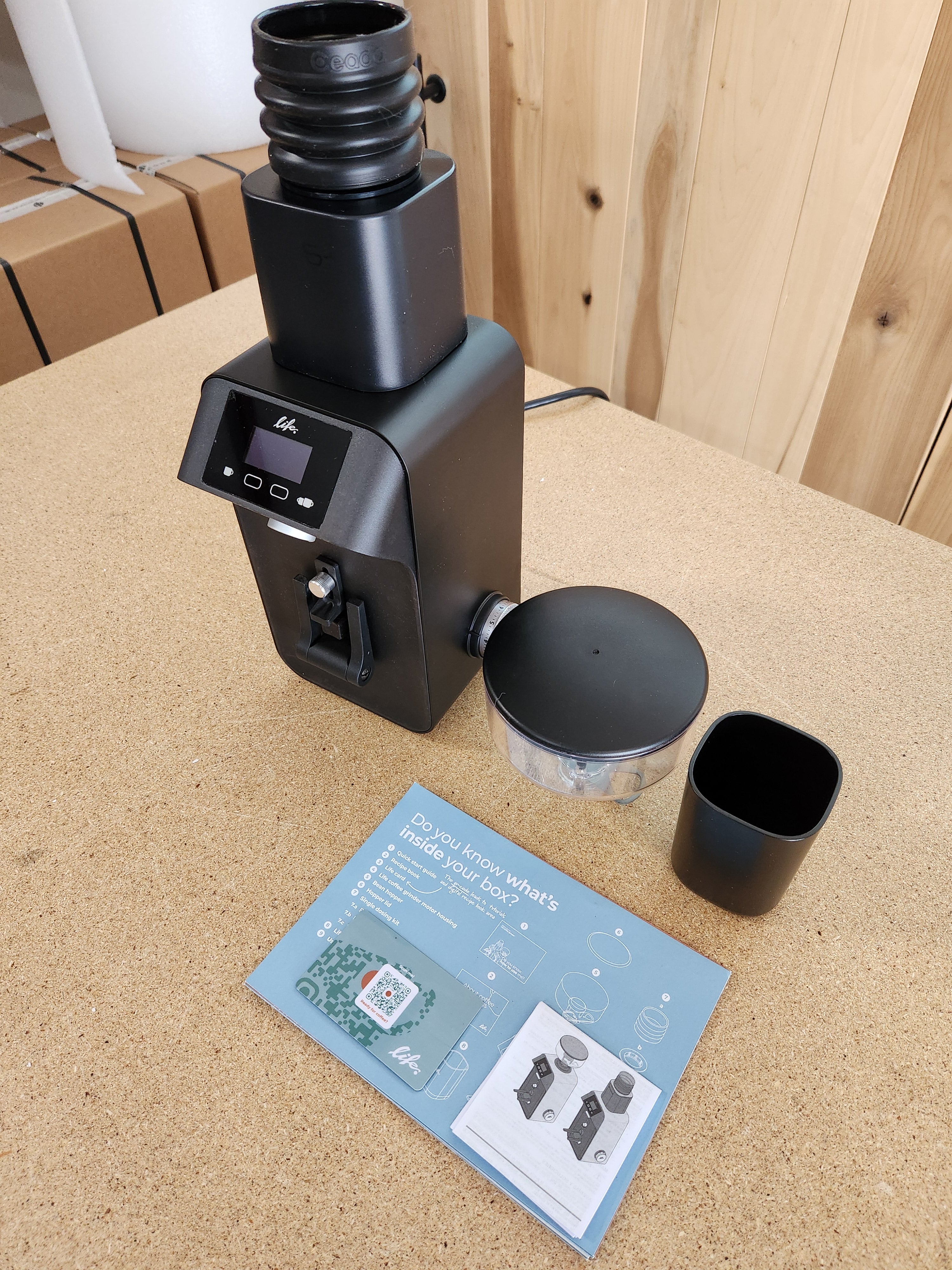 Ceado Life Grinder in Black DEMO CHG472081