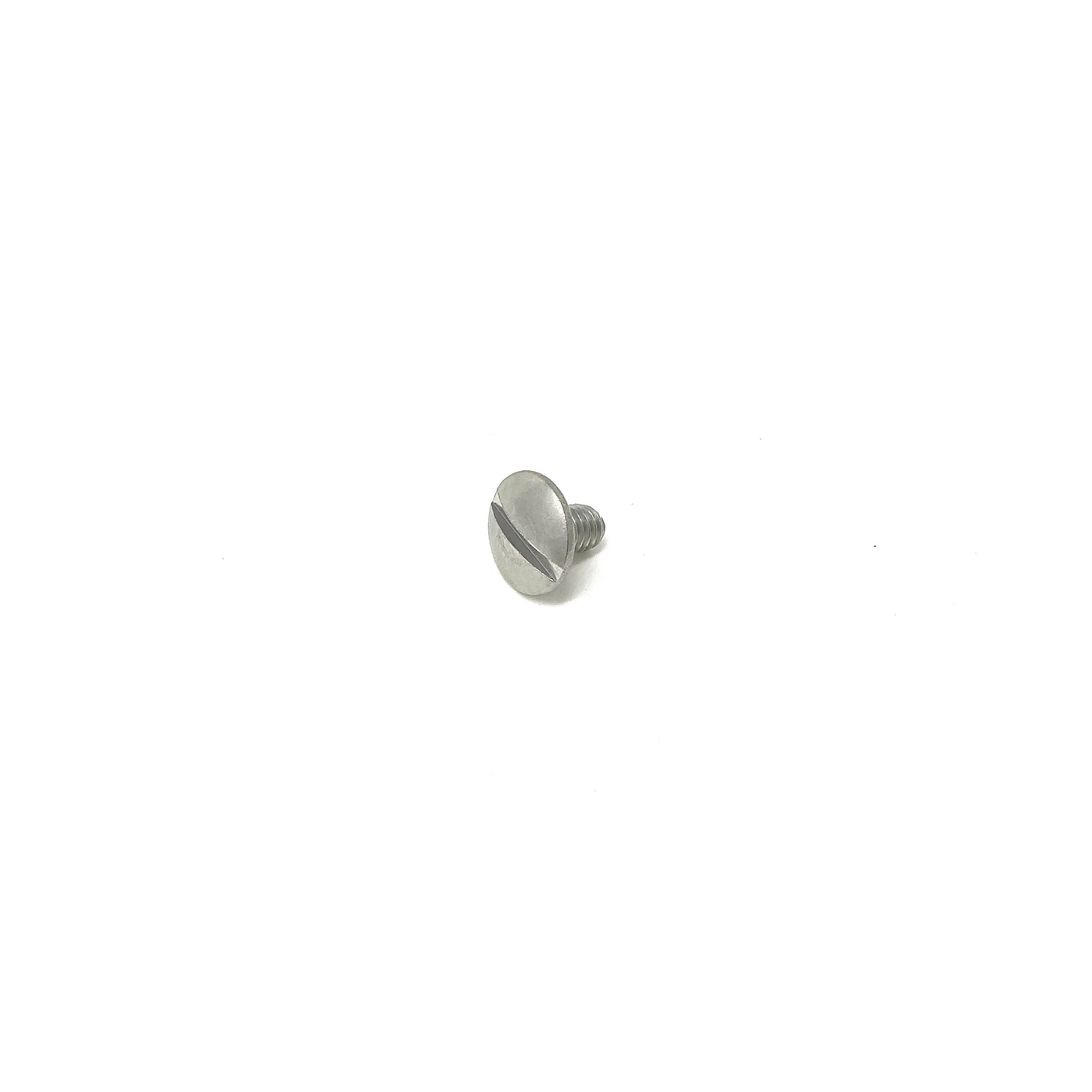 Slotted mushroom head screw - M4x6