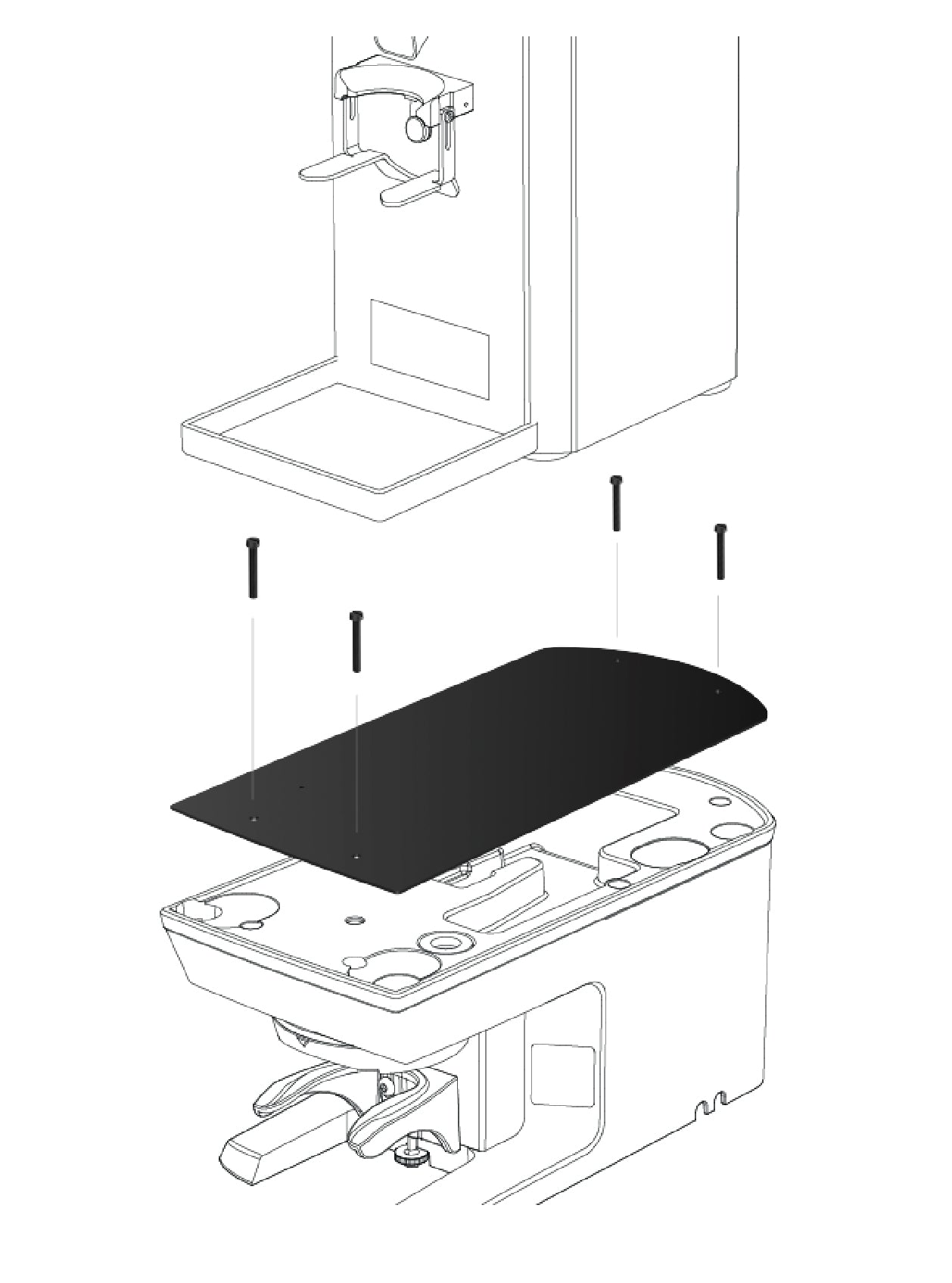 PUQPress M2 UNIPLATE - Top Plate Universal