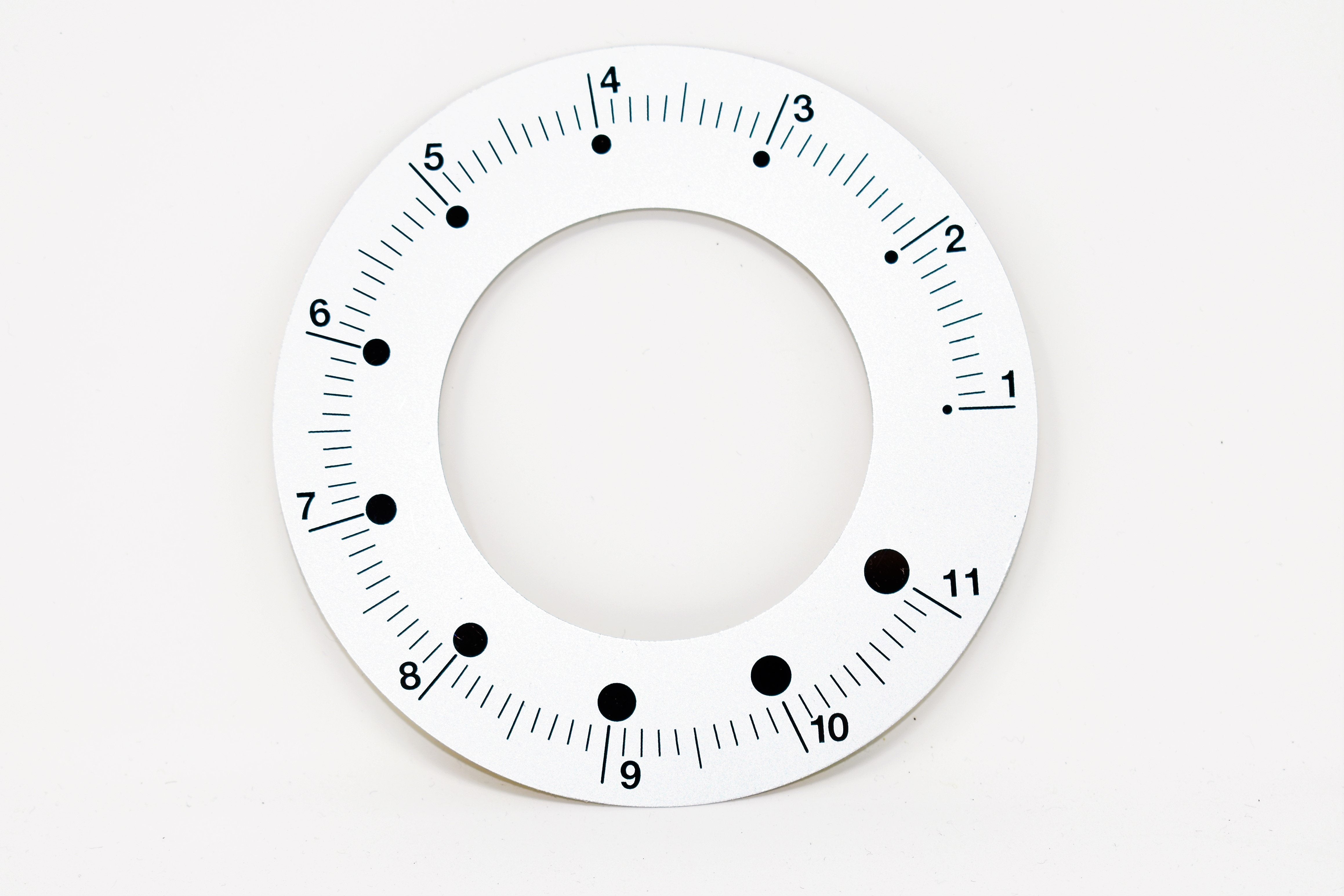 EK 43 Grind adjuster LABEL with smaller incremental adjuster markings